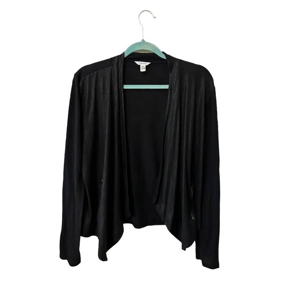 Calvin Klein drape cardigan